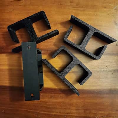 4x Under desk cable hooks imagen 2