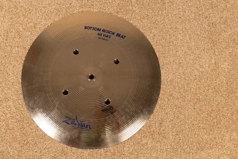 Zildjian 14" Platinum Quick Beat Bottom Hi Hat Cymbal 1309g image 1