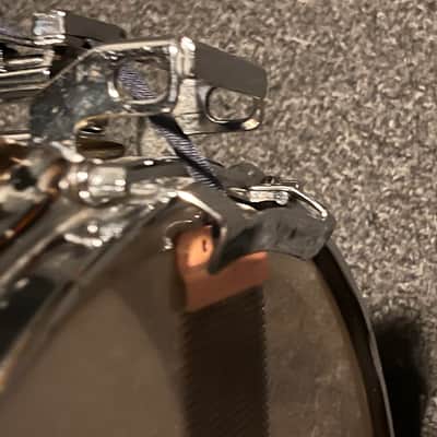 Yamaha SD-493 14x3.5" Brass Piccolo Snare Drum 1987-1996 - Brass image 4