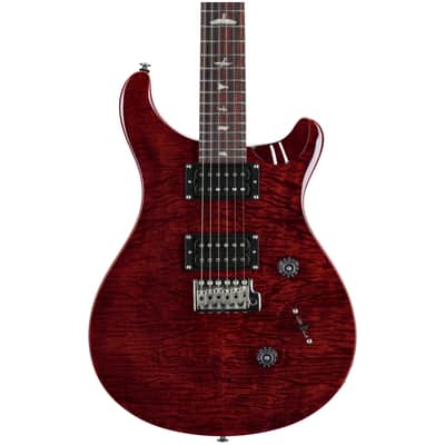 PRS Paul Reed Smith SE Custom 24 Electric Guitar (with Gig Bag), Exclusive Black Cherry image 4
