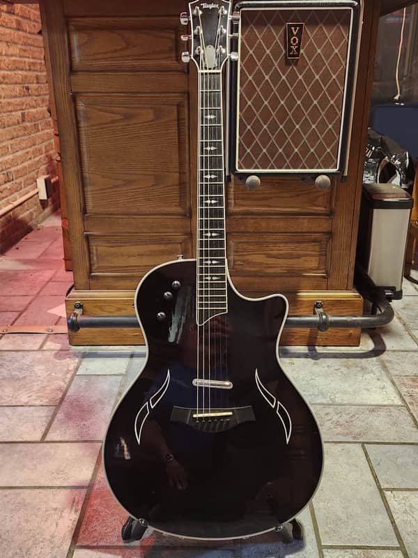 Taylor T5 Pro with Curly Maple Top 2014 - 2017 - Gaslamp Black image 1