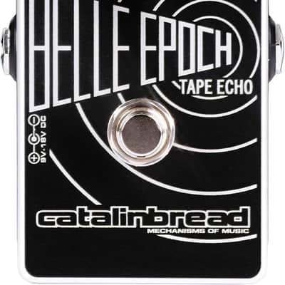 Catalinbread Belle Epoch Tape Echo, Black and Silver, (CAT BELLEEPOCH) image 1