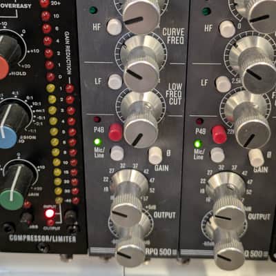 AEA RPQ500 Series 2 500 Series Mic Preamp Module with CurveShaper 2010s - Silver image 6