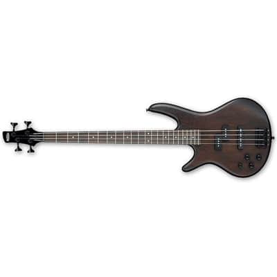 Ibanez GIO Series GSR200BL Left-Handed Electric Bass Guitar, Rosewood Fretboard, Walnut Flat image 1