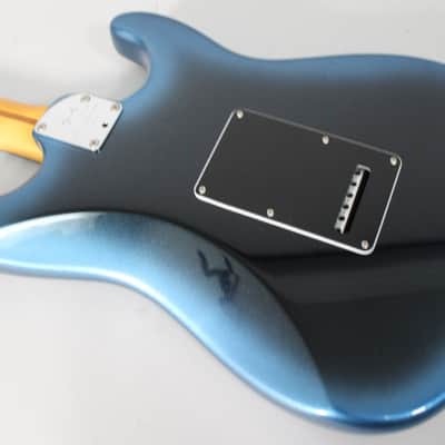 2021 Fender American Professional II Stratocaster Left-Hand Dark Night w/OHSC image 11