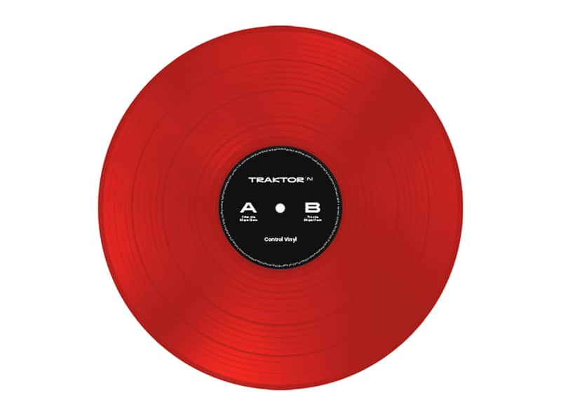 Native Instruments Traktor Control Vinyl (Red) image 1