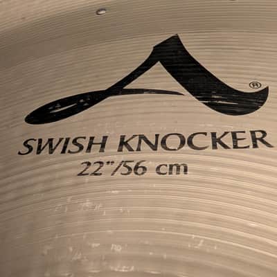 22" Zildjian 20 Rivets Chinese China Ride Crash Cymbal Swish Knocker 2020s - Traditional Natural image 7