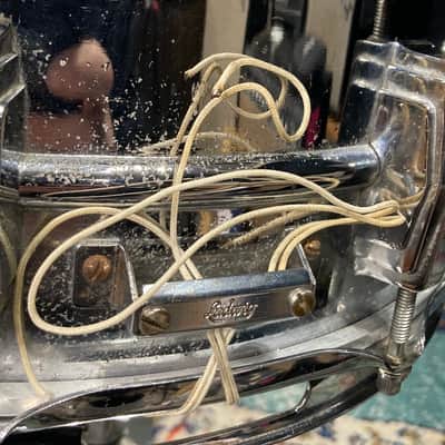 Ludwig Carmine Appice's SIGNED 5x14" Supraphonic Snare Drum. Vanilla Fudge, Cactus, Jeff Beck, Rod Stewart! (#1) 1965 image 12