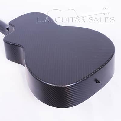 Rainsong CH-PA1100NSG Concert Hybrid Carbon Fiber Parlor No Electronics W/ Gig Bag @ LA Guitar Sales image 4