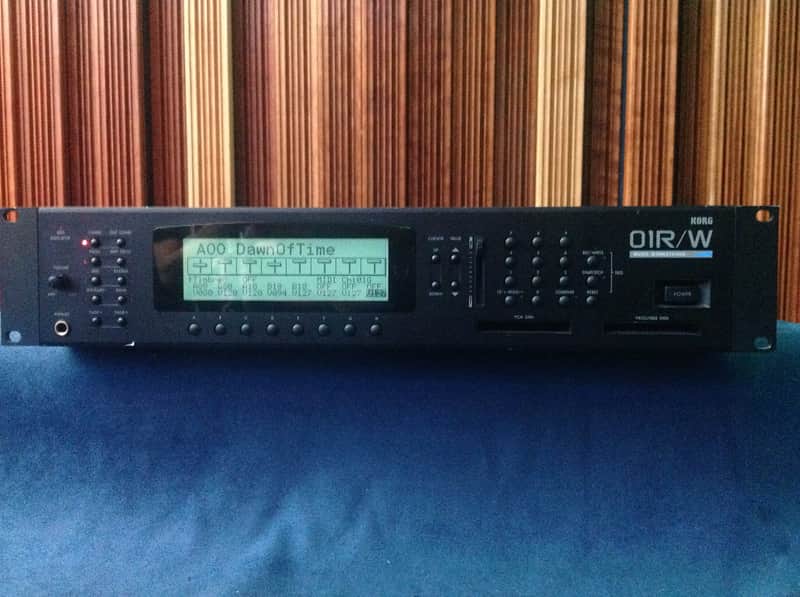 Korg O1R/W Rack Mount Synthesizer (mid 1990s) • Excellent Condition • Mike Lang Collection image 1