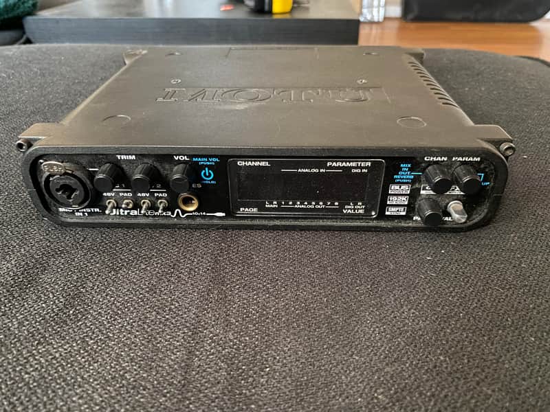 MOTU UltraLite-mk3 Firewire Audio Interface 2015 - Present - Black image 1