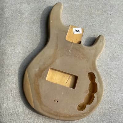 Solid Basswood 5 String Bass StingRay Style Body image 1