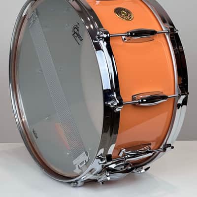Gretsch 22/13/16/6.5x14" USA Custom Drum Set - Exclusive Cameo Coral Gloss Lacquer image 14