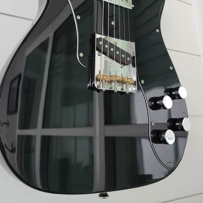 Custom Built T-style '72 Custom Tele Custom Early 2020s - Black image 4