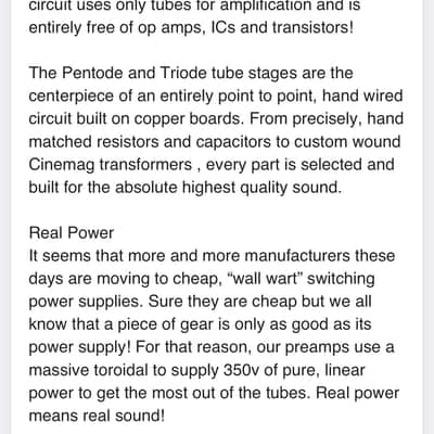 Black Box Analog Design Tube Preamp 2020’s - Black image 5