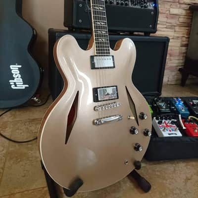 Gibson Dave Grohl DG-335 2014 Metallic Gold image 5