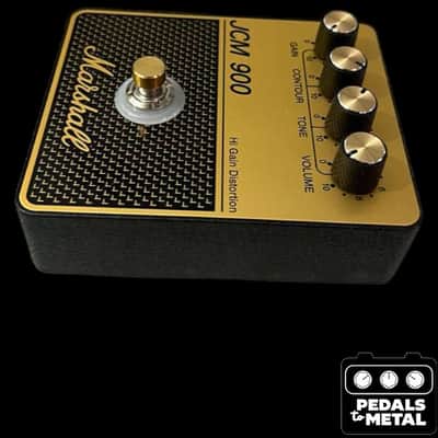 Marshall JCM 900 Overdrive Pedal 2025 - Present - Black / Gold - X18466 image 4