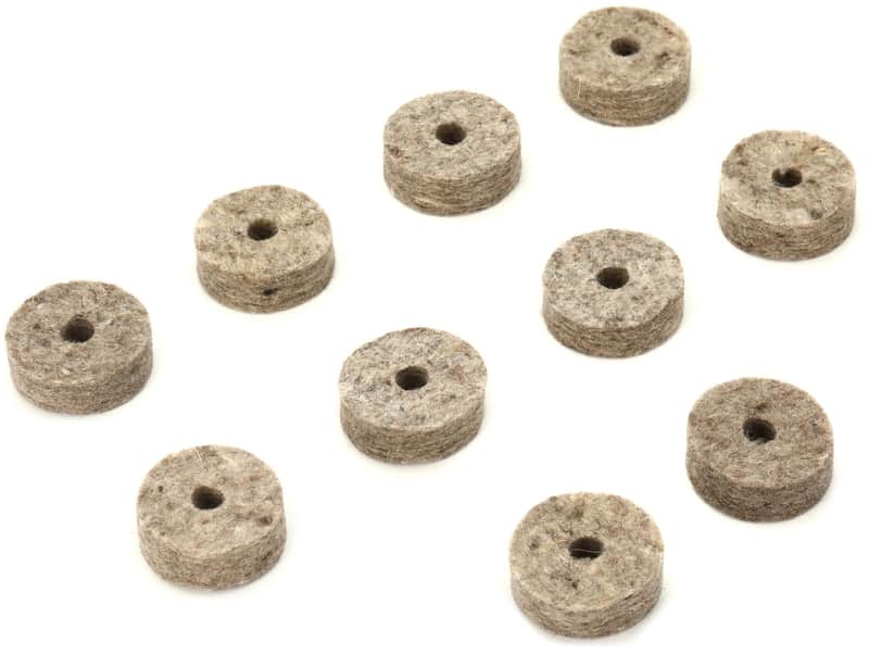 Cardinal Percussion Standard Cymbal Felts (10-pack) (3-pack) Bundle image 1