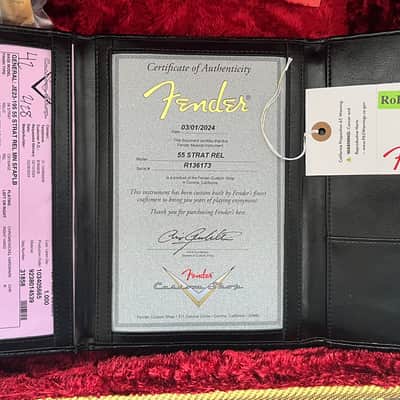 Fender Custom Shop '55 Stratocaster Heavy Relic image 9