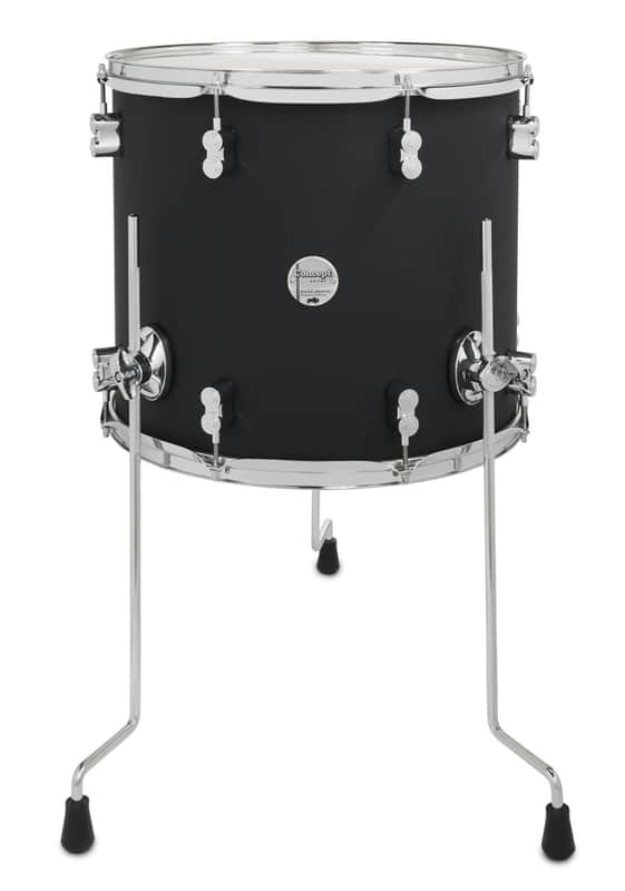 PDP Concept Maple 14x16 Floor Tom - Satin Black image 1