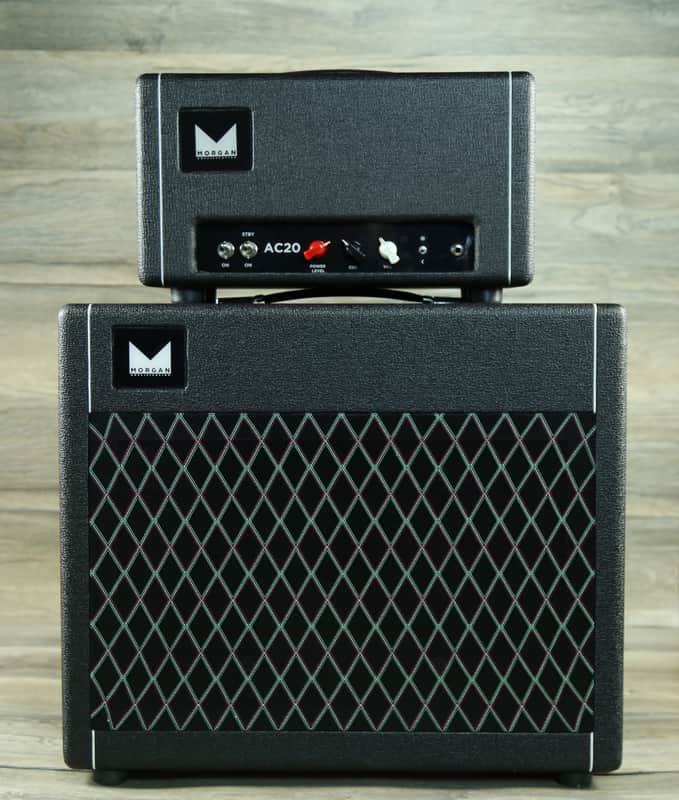 Morgan AC20 Black/Vox Grill image 1
