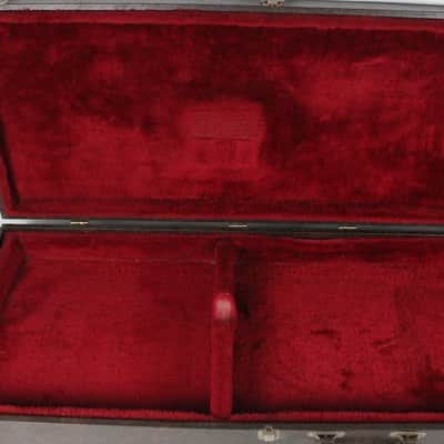 1974 Vintage Gibson L6-S Midnight Special/Les Paul/SG Brown Leather CASE ~CLEAN~ 1970s USA image 9