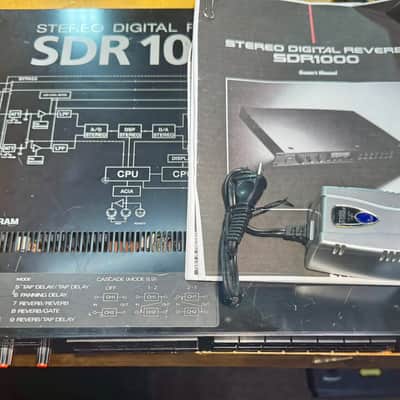 Ibanez SDR 1000+ Stereo Digital Reverb 1980s - Black