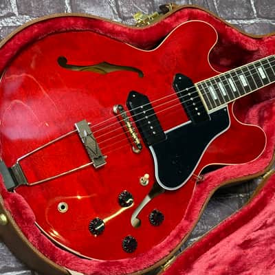 Gibson ES-330 P90 60s Cherry New Unplayed Auth Dlr 6lb 4oz #179 image 4