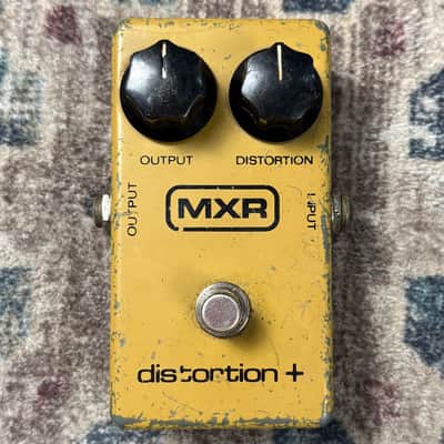 1981 MXR Distortion + Plus Vintage Block Logo Guitar Effect Pedal! image 1