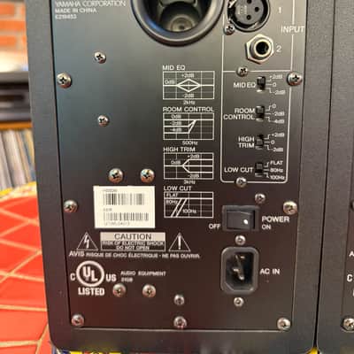 Yamaha HS50M Powered Studio Monitor (Pair) 2010s - Black image 10