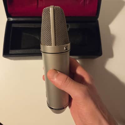 Neumann U 87 Large Diaphragm Multipattern Condenser Microphone 1967 - 1985 - Nickel image 5