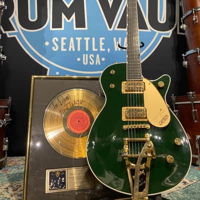 Brad Whitford’s Aerosmith, Autographed Gretsch Elliott Easton Model, PLUS Brad's Personalized Gretsch Shirt (#74) image 4