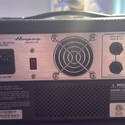 Ampeg Micro VR 200 Watt 2x10" Compact Solid State Bass Amp Stack image 2
