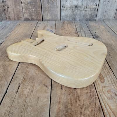Unbranded Telecaster Style One-Piece Ash Body Brush Finished image 3