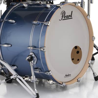 Pearl Masters Maple Complete Chrome Contrail 20x14" Bass Kick Drum Virgin/No Mount NEW Authorized Dealer image 1