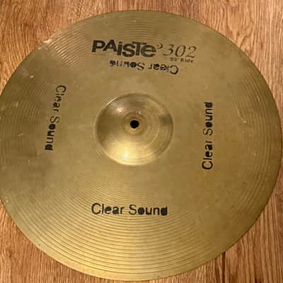 Paiste 302 Clear Sound 20" Ride Cymbal 1950 Grams Made in Germany image 1