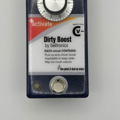 SELLTRONICS ACTIVATE Dirty Boost GALAXY SPARKLE PURPLE image 2