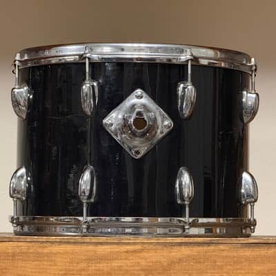 1970's Slingerland 14" Black 3-Ply Maple 10x14 Rack Tom image 7