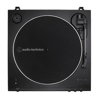 Audio-Technica AT-LP60XBT Bluetooth Stereo Turntable (Red) w/Bluetooth Speakers image 3