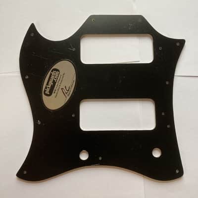 Black/Cream Wide Bevel Pickguard for Vintage 1966-1972 Gibson SG Special image 7