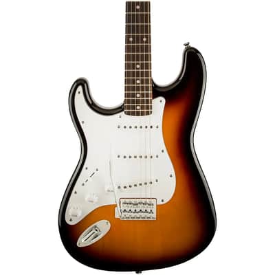 Squier by Fender Affinity Stratocaster Left-Handed Electric Guitar, Brown Sunburst image 7