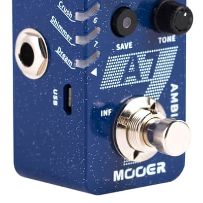 MOOER A7 Ambiance Ambient Reverb Effektpedal image 2