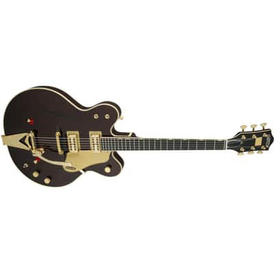 Gretsch G6122T-62 Vintage Select Edition '62 Chet Atkins Country Gentleman Hollow Body with Bigsby, TV Jones, Walnut Stain image 6