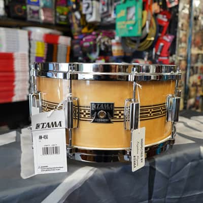 -TAMA/JAPAN 50th Limited Superstar Mastercraft Artwood Re-Issue 6.5 x 14" Artwood Pure Birch Snare Drum image 2