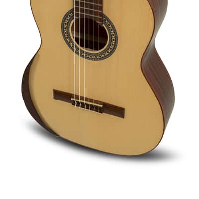 Manuel Rodriguez 60-S ACADEMIA Series 4/4 Size Armrest Solid Spruce Top Mahogany Neck Nylon 6-String Classical Acoustic Guitar image 3