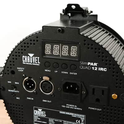 Chauvet SlimPAR QUAD 12 IRC RGBA LED PAR Wash Fixture CG013GG image 4