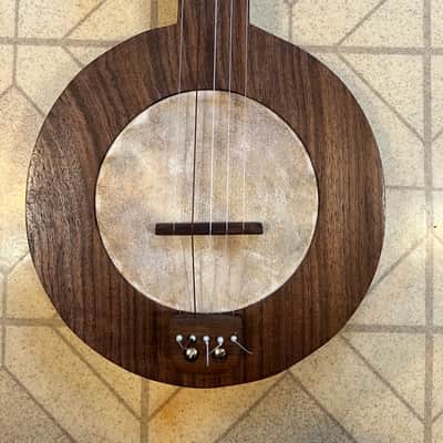 Appalachian mountain banjo, Fretless, new, walnut, made in West Virginia! image 3