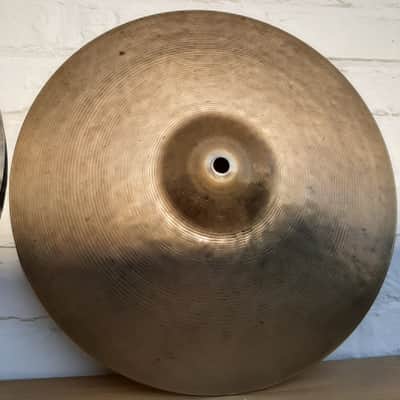 Sabian 13" HH Hand Hammered Fusion Hi-Hat Cymbals (Pair) 1992 - 2015 - Natural image 3