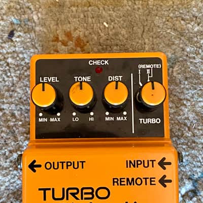 Boss DS-2 Turbo Distortion MADE IN JAPAN Silver Label 1988 image 3