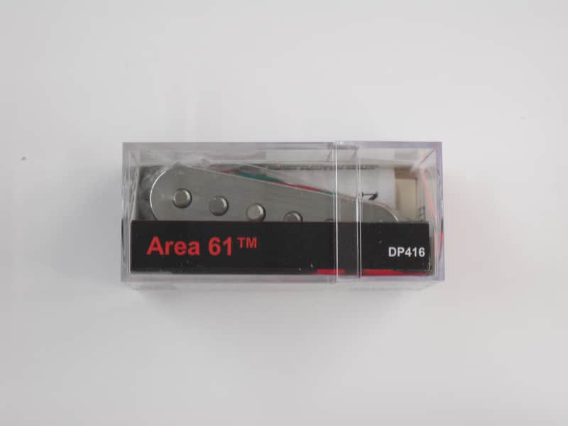 DiMarzio Area '61 Single Coil Pick-up W/Chrome Plated Cover DP 416 image 1